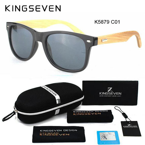 2016 New Bamboo Polarized Sunglasses
