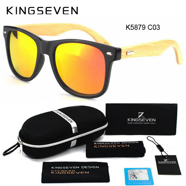 2016 New Bamboo Polarized Sunglasses