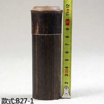 New Small Natural Bamboo Jar