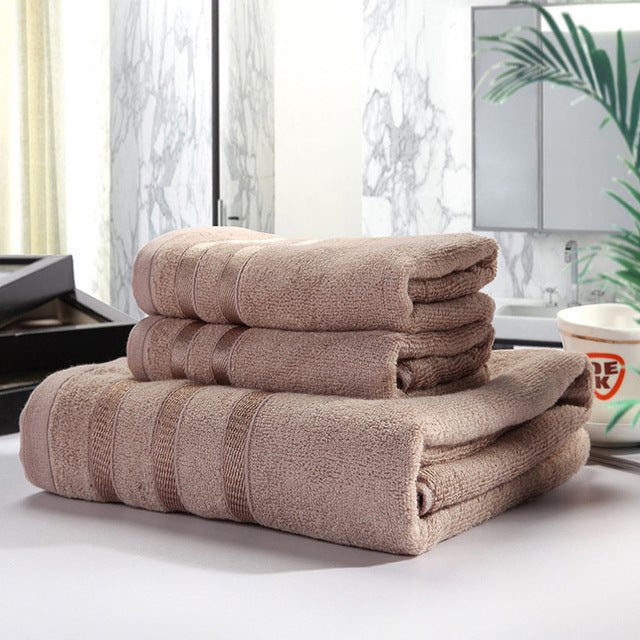 100% Bamboo fiber bath beach towel sets for adults