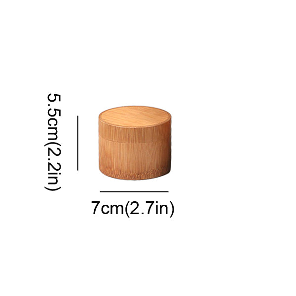 bamboo Tea seal Bags storage bottle