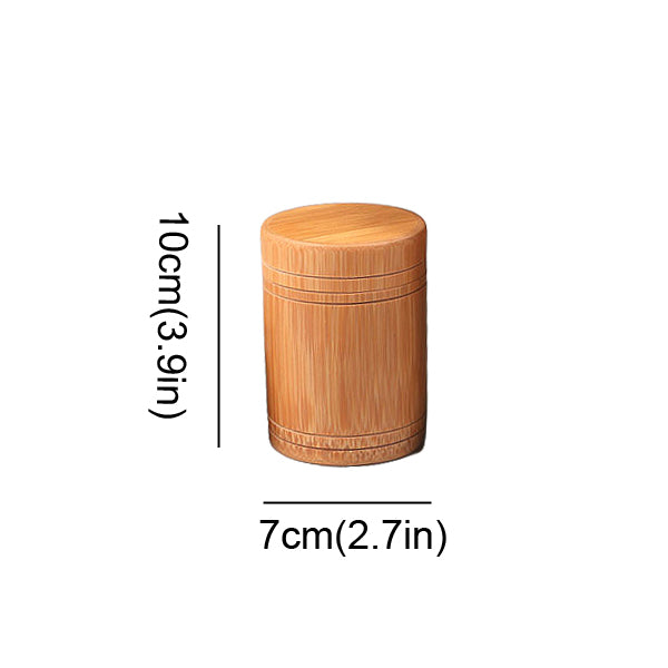 bamboo Tea seal Bags storage bottle