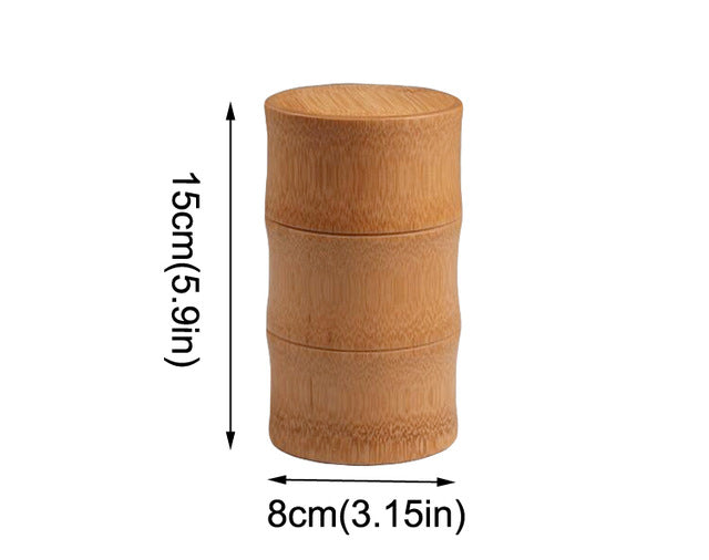 bamboo Tea seal Bags storage bottle