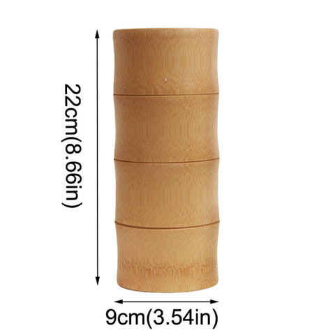 bamboo Tea seal Bags storage bottle