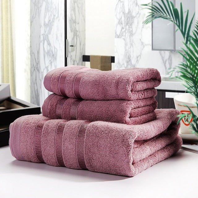 Bamboo Fiber Towel Bath