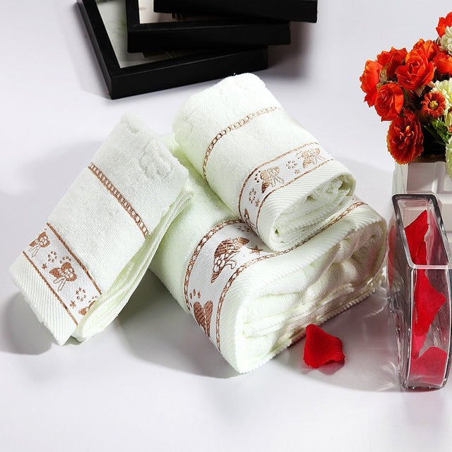 Bamboo Fiber Towel Bath