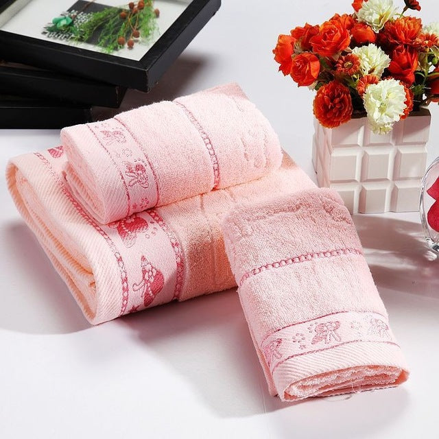 Bamboo Fiber Towel Bath