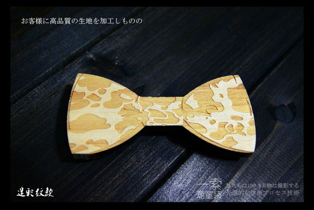 Handmade Wood Bowtie for Men