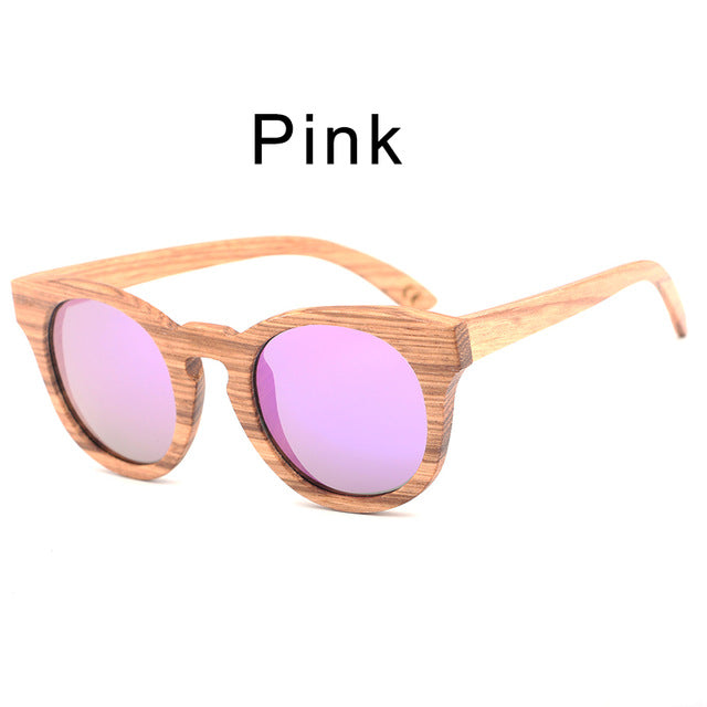HDCRAFTER Wood Bamboo Polarized Sunglasses