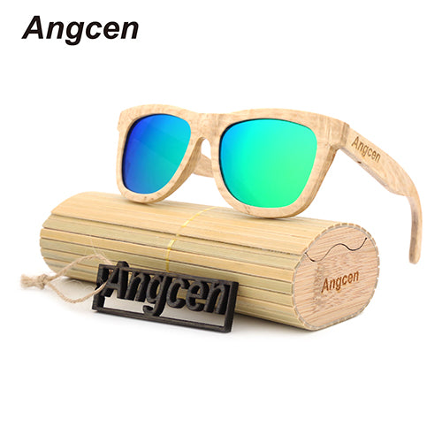 bamboo wood polarized sunglasses
