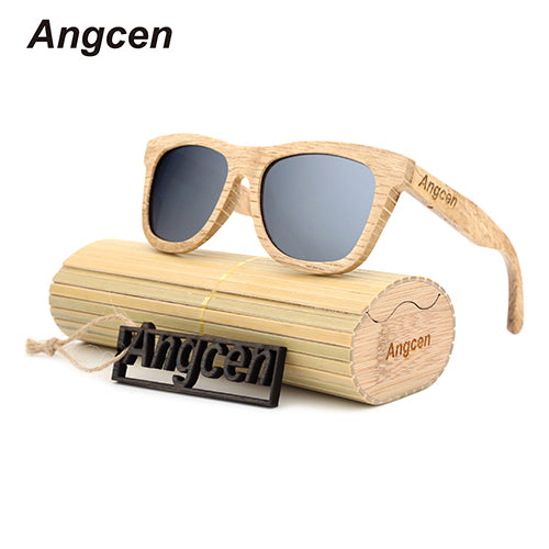 bamboo wood polarized sunglasses