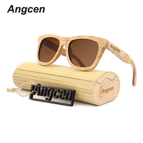 bamboo wood polarized sunglasses