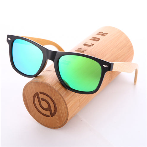 BARCUR Bamboo Polarized Sunglasses