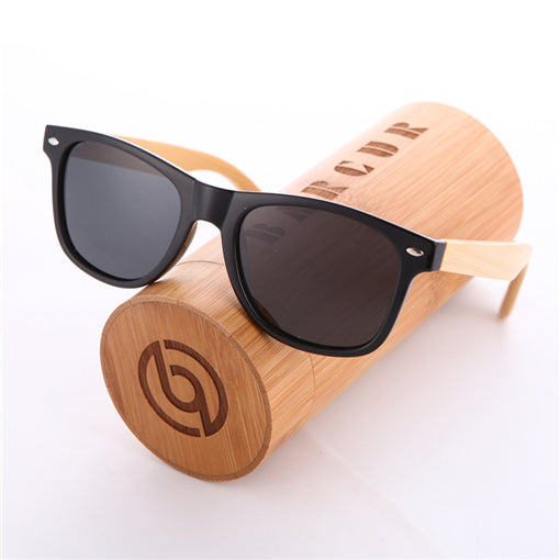 BARCUR Bamboo Polarized Sunglasses