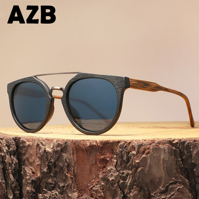 bamboo wood polarized sunglasses