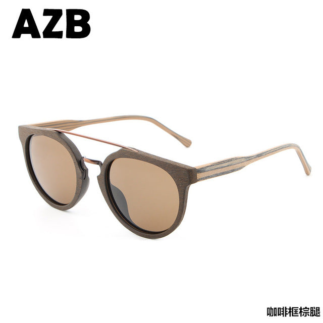 bamboo wood polarized sunglasses
