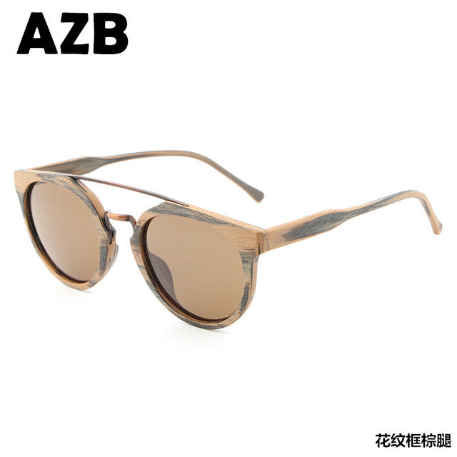 bamboo wood polarized sunglasses