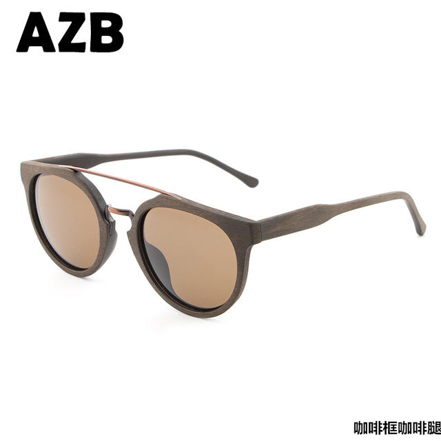 bamboo wood polarized sunglasses