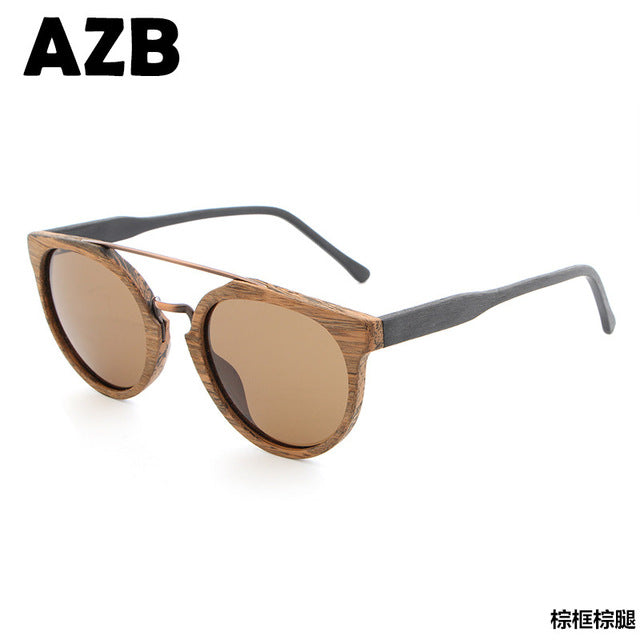 bamboo wood polarized sunglasses