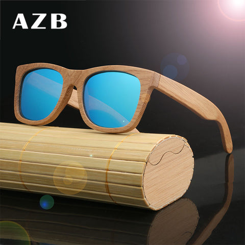 bamboo wood polarized sunglasses DA78