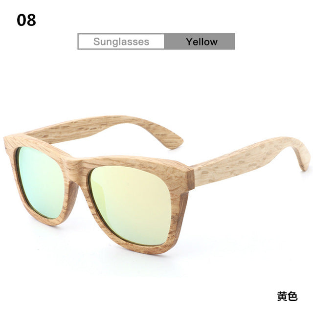 bamboo wood polarized sunglasses DA78