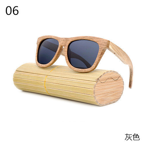 bamboo wood polarized sunglasses DA78