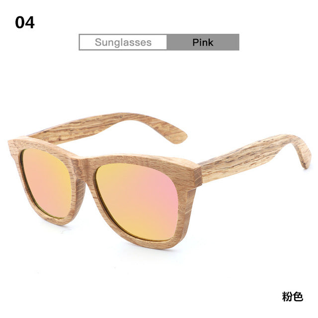 bamboo wood polarized sunglasses DA78