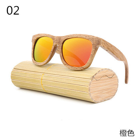 bamboo wood polarized sunglasses DA78