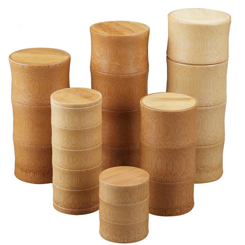 Bamboo Storage Box Kitchen Tea Container