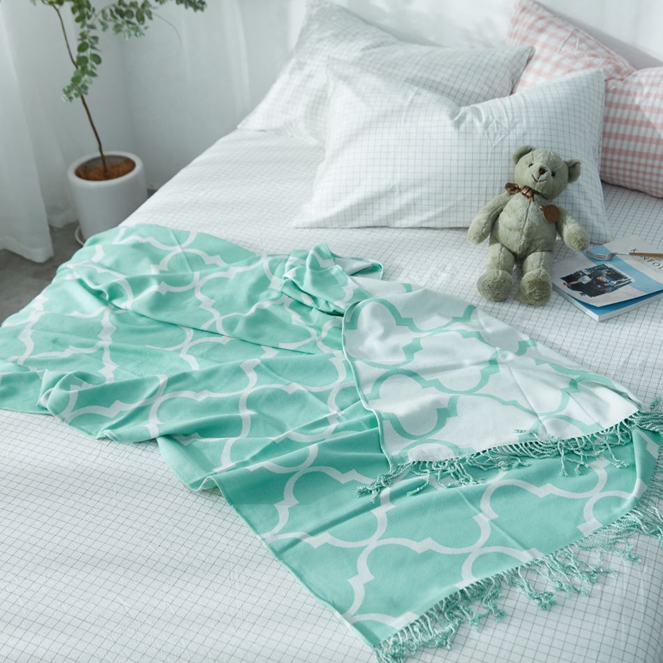 100% Bamboo Fiber Throw Blanket