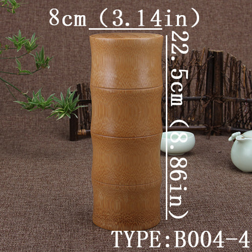 Bamboo Storage Box Kitchen Tea Container