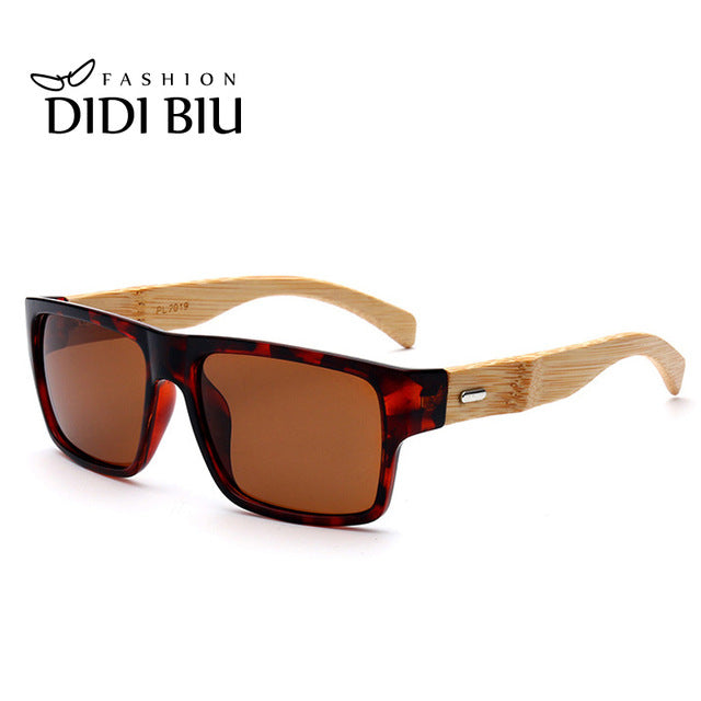 DIDI Bamboo Polarized Sunglasses
