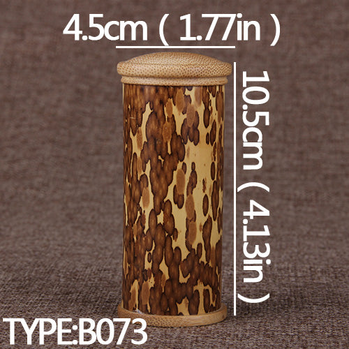 Natural Bamboo Tea Canister
