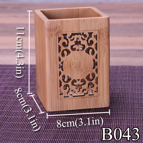 Handmade bamboo tea accessories