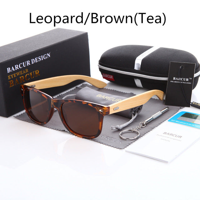 New Bamboo Polarized Sunglasses