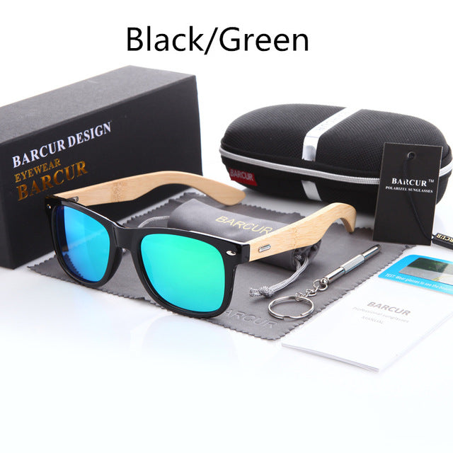 New Bamboo Polarized Sunglasses