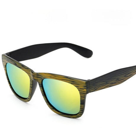 Women Grain Bamboo Sunglasses