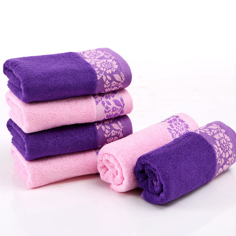 Bamboo Fiber Bath Face Towel  For Adults