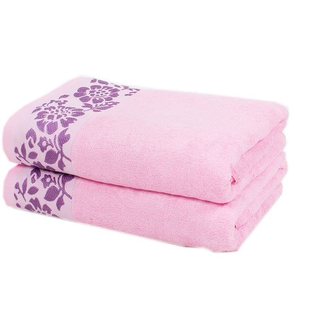 Bamboo Fiber Bath Face Towel  For Adults
