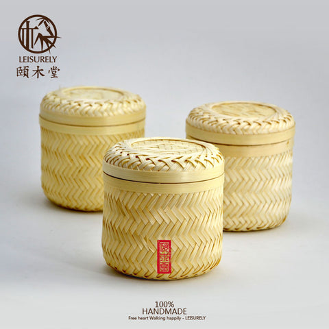 Handmade Bamboo Bamboo Storage Tank